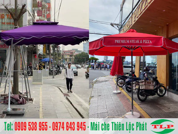 Bảng giá dù che nắng ngoài trời 2024 mới nhất: Chọn một dù che phù hợp cho khu vực của bạn 2 bang gia du che nang ngoai troi