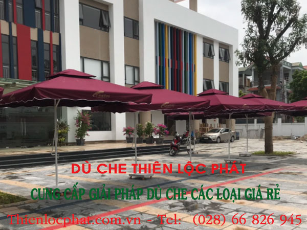 giá dù che nắng ngoài trời HCM