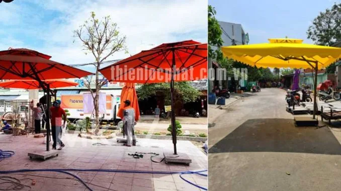 dù lệch tâm an giang