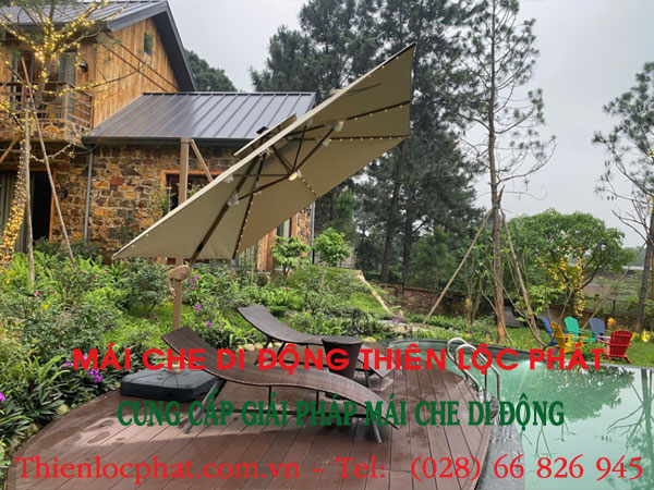 Cập nhập bảng giá dù lệch tâm nghiêng chi tiết & mới nhất Tphcm hiện nay 4 gia du lech tam nghieng