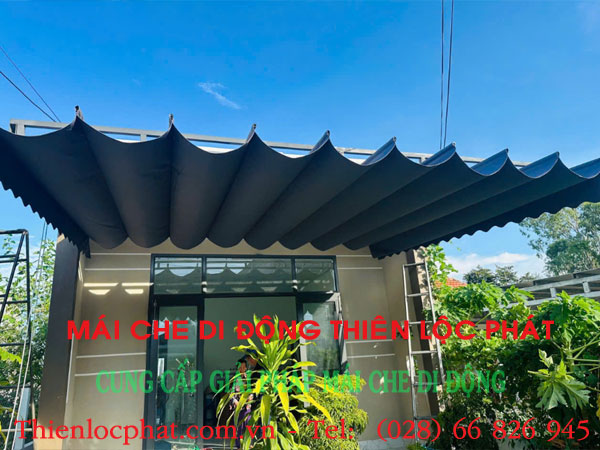quy trình thi công mái xếp lượn sóng Dĩ An