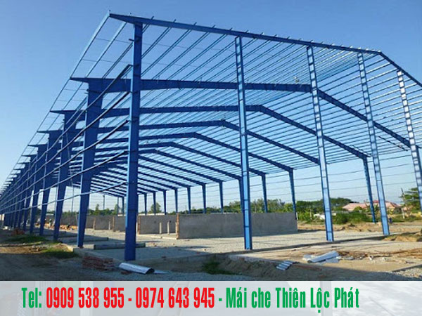 giá thi công nhà xưởng tiền chế tại cần thơ