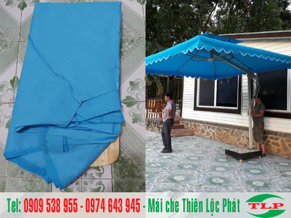 thay bạt dù che nắng