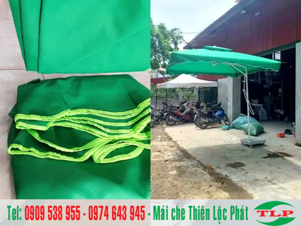 thay bạt dù che nắng 